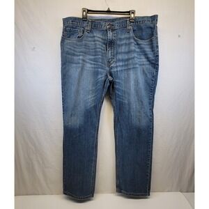 Levis 559 Red Tab Men's Straight Leg Relaxed Fit Medium Wash Denim Jeans 42x32